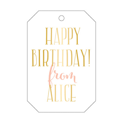 Personalized Gift Tag - T16
