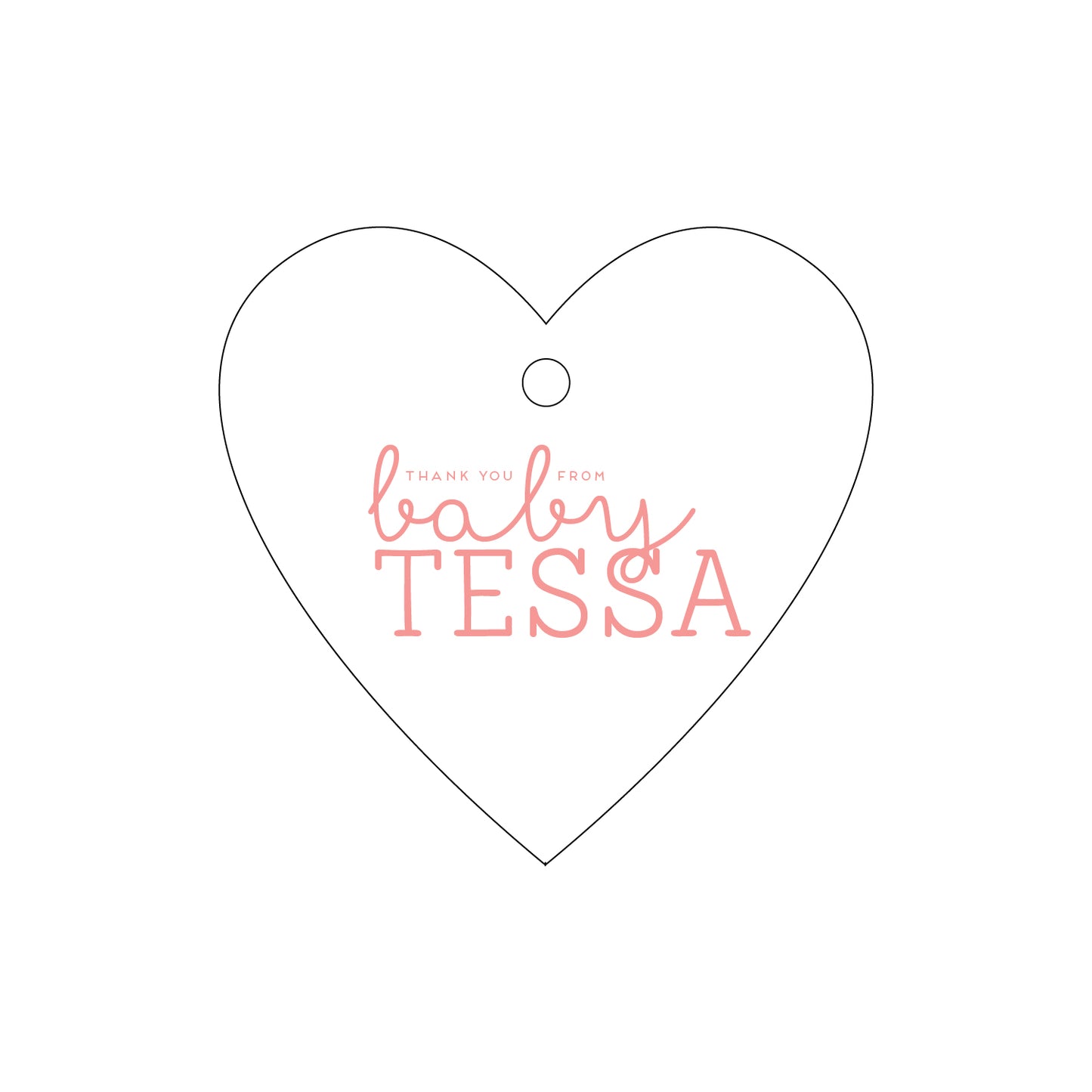 Personalized Gift Tag - T172