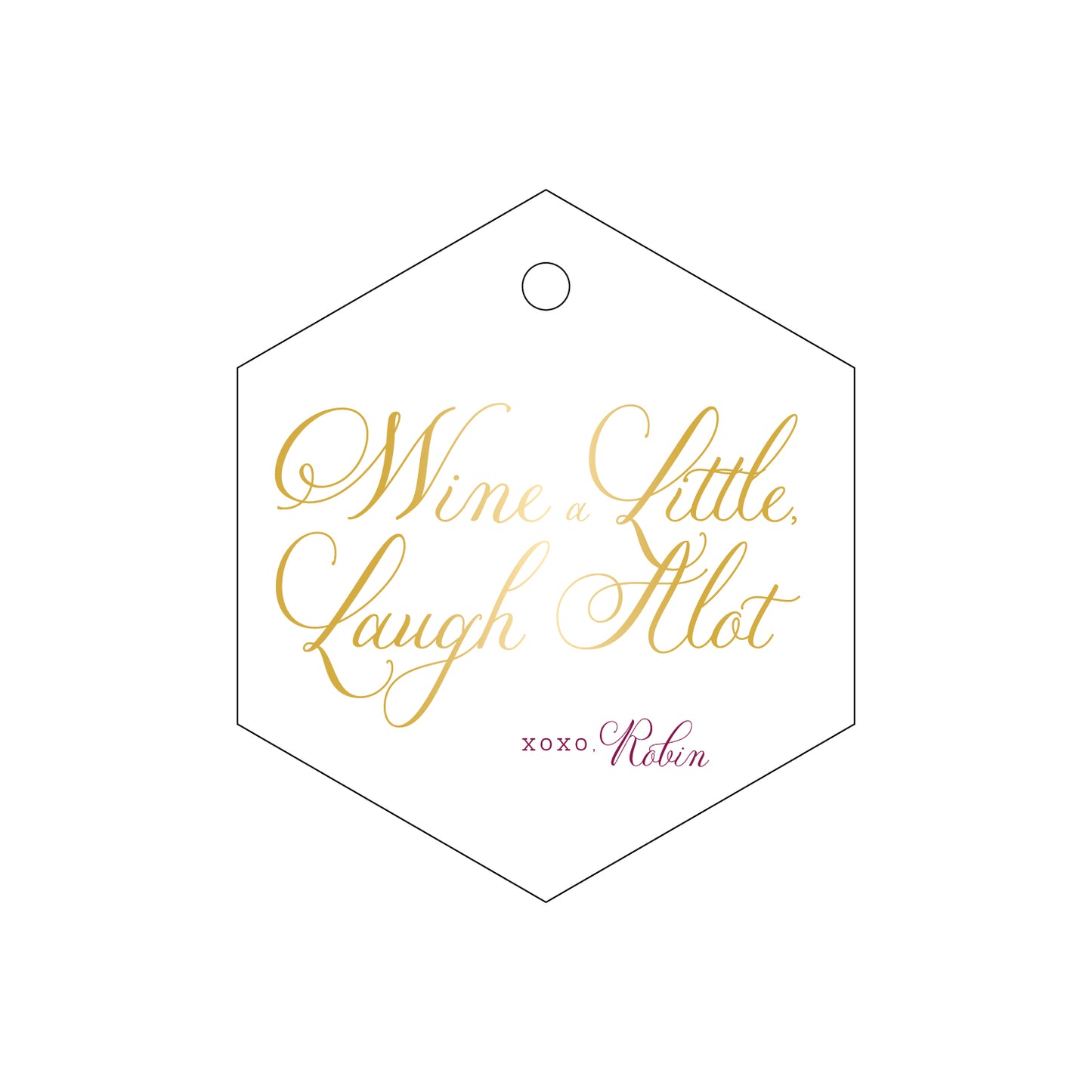 Personalized Gift Tag - T176