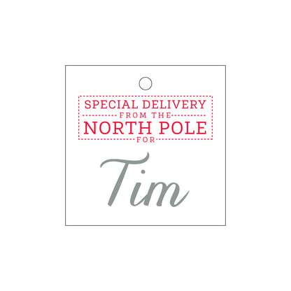 Personalized Gift Tag - T177