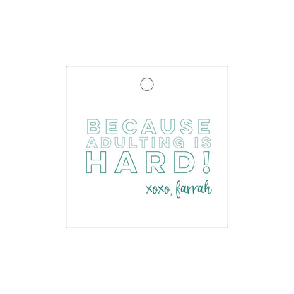 Personalized Gift Tag - T178