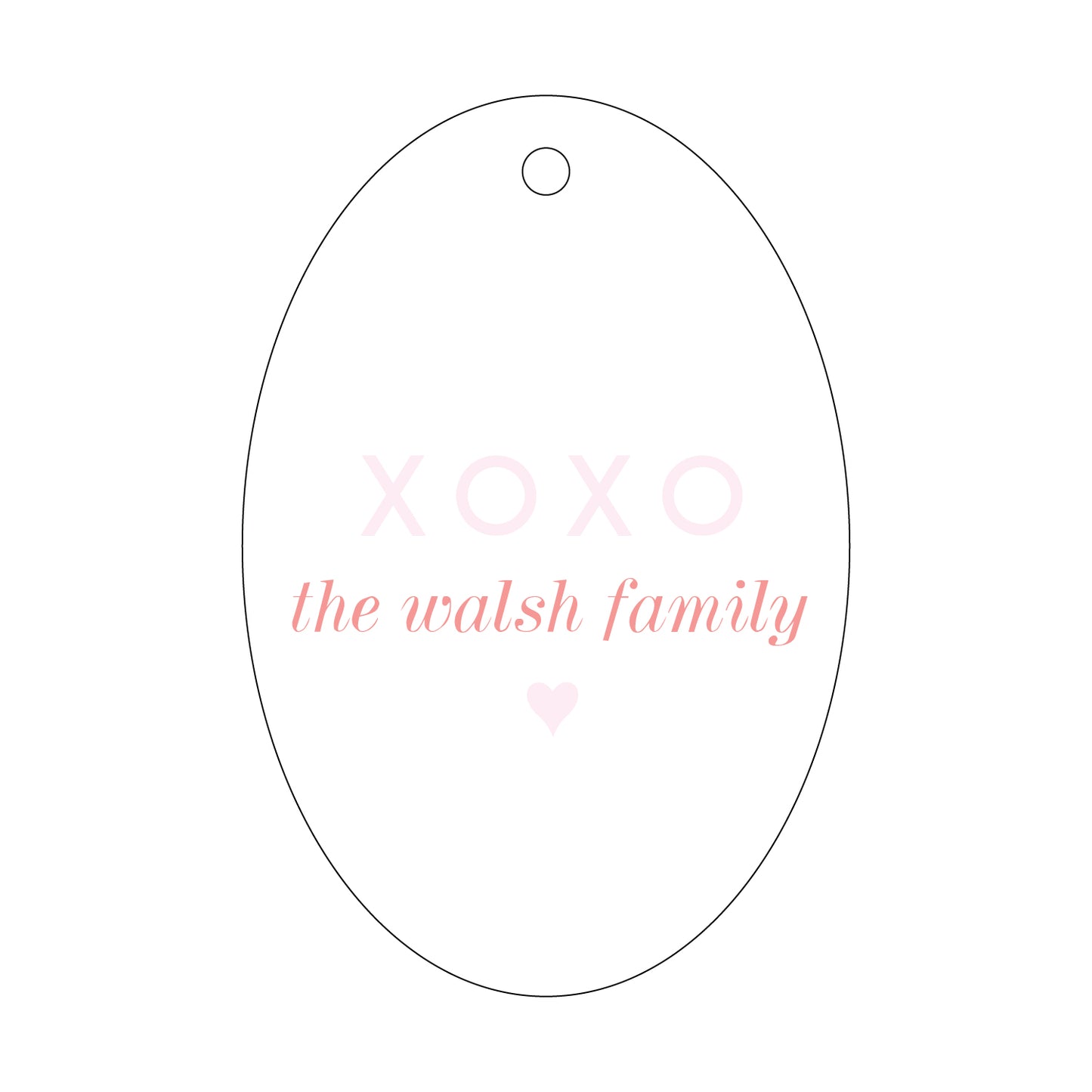 Personalized Gift Tag - T17