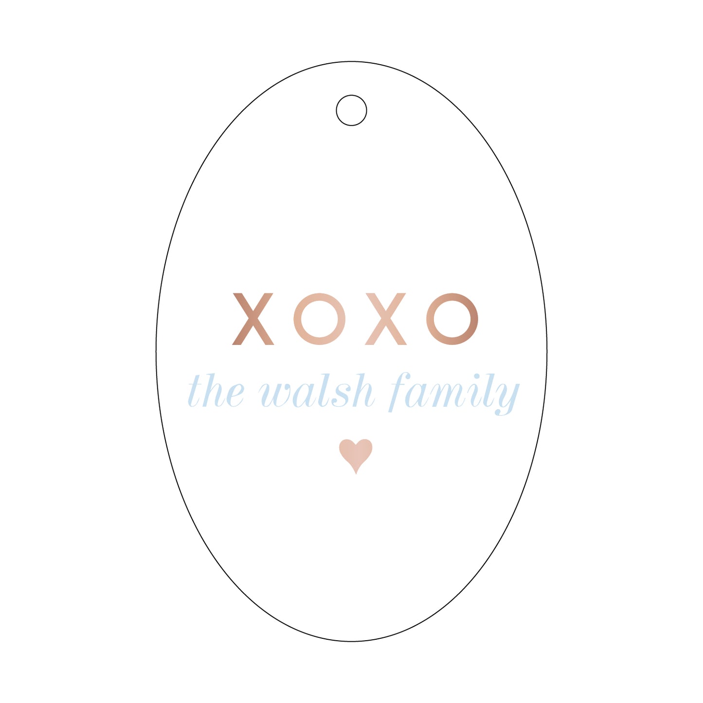 Personalized Gift Tag - T17