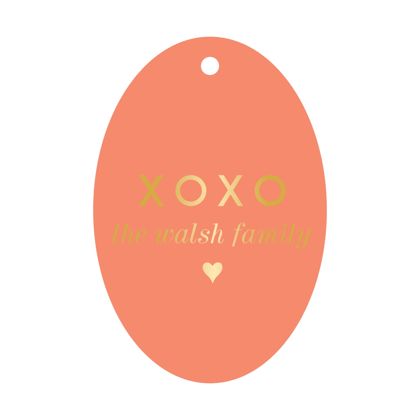 Personalized Gift Tag - T17