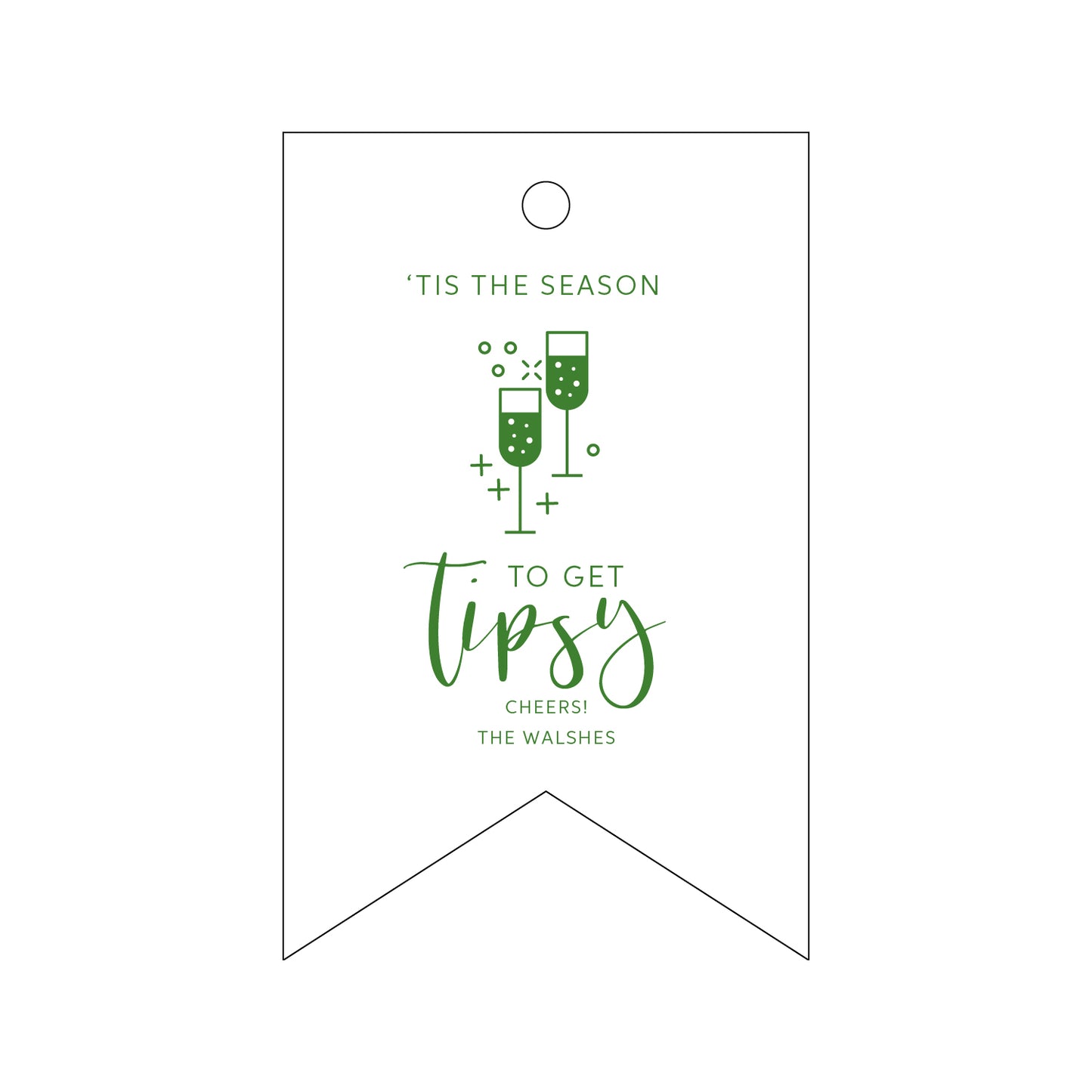 Personalized Gift Tag - T180