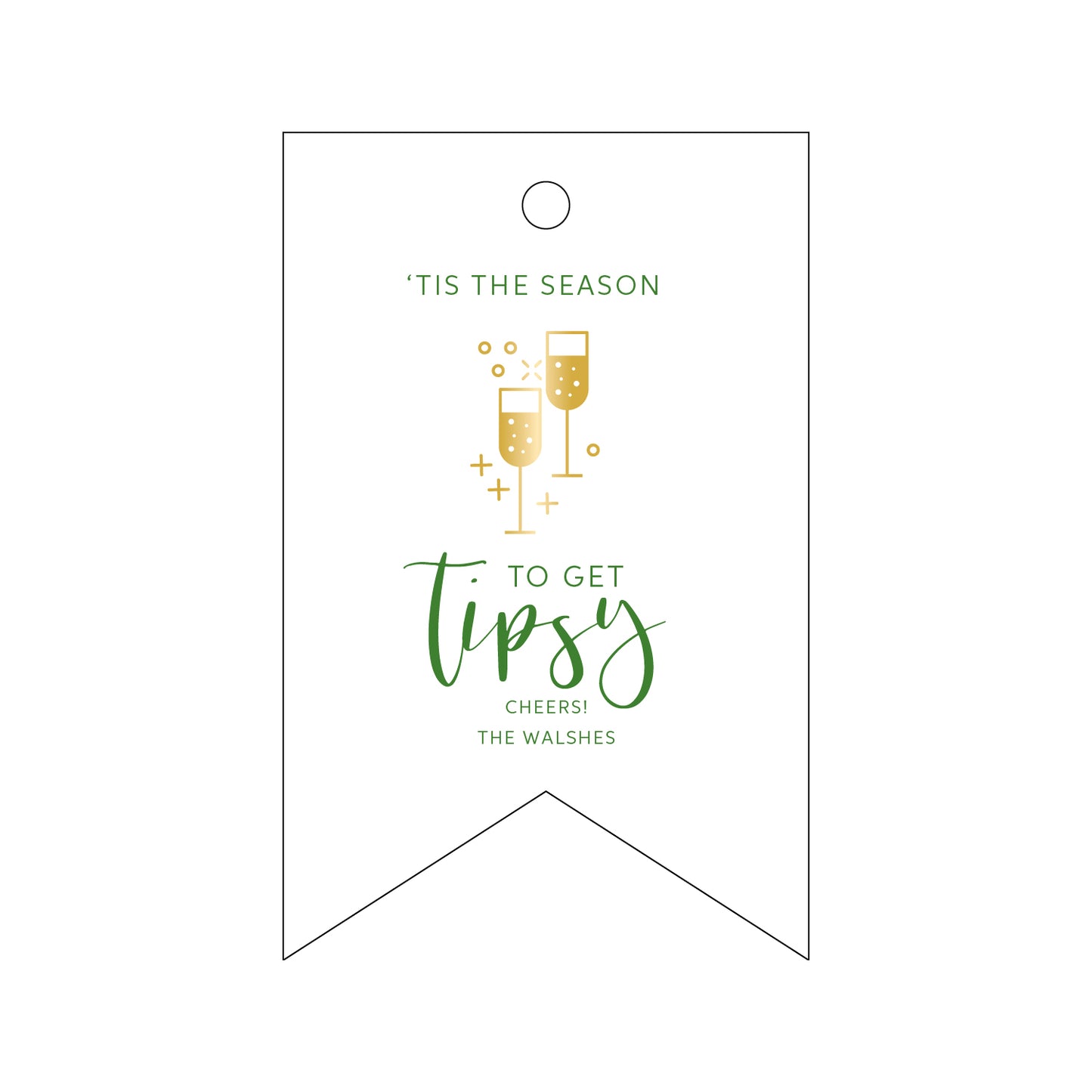 Personalized Gift Tag - T180