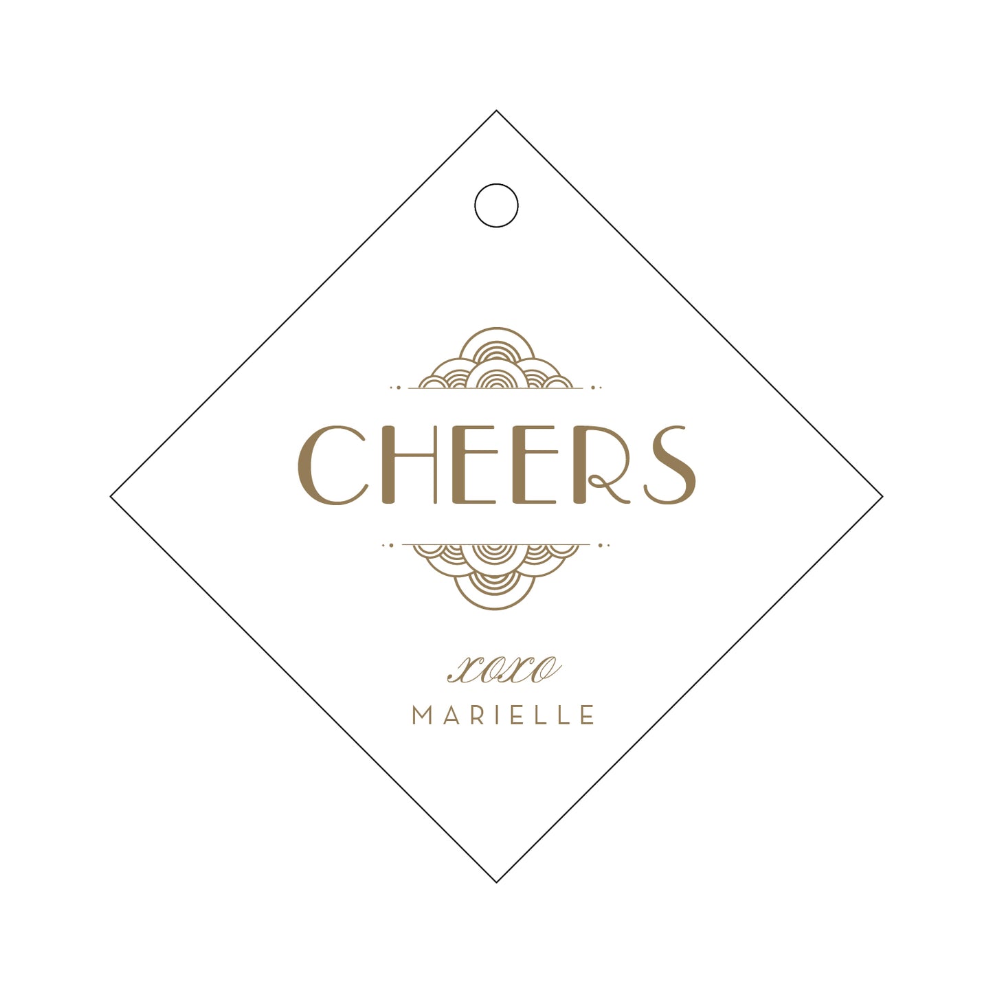 Personalized Gift Tag - T181