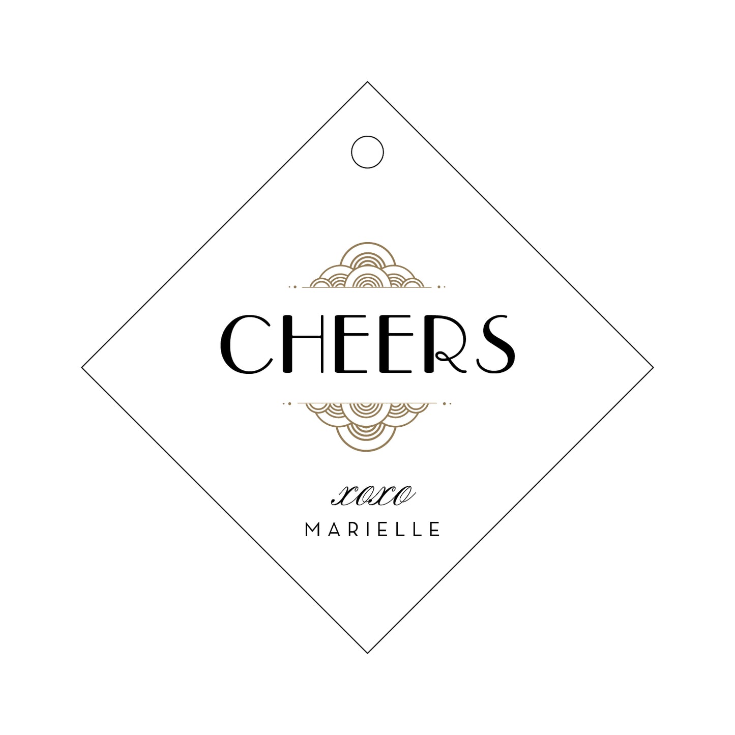 Personalized Gift Tag - T181