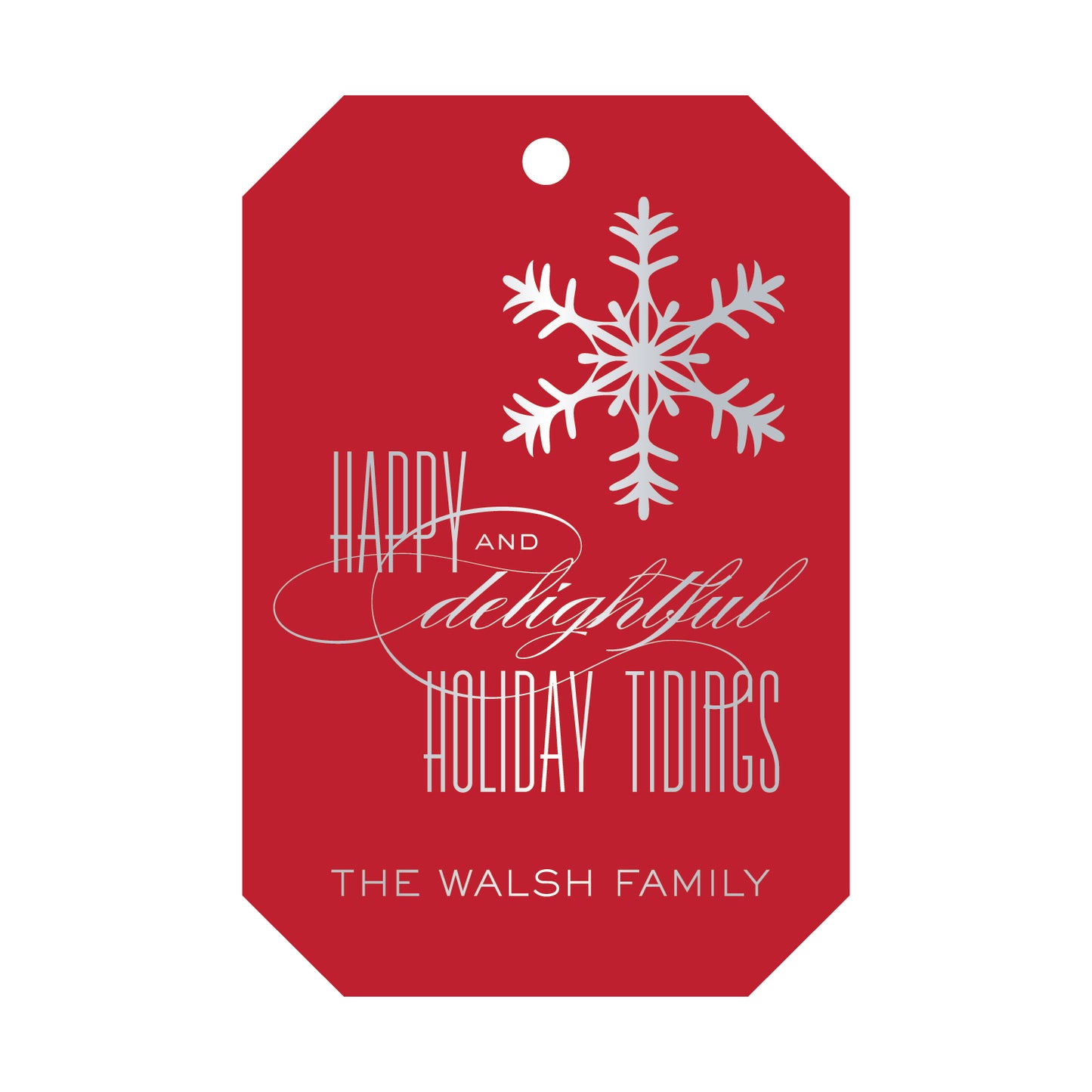 Personalized Gift Tag - T182