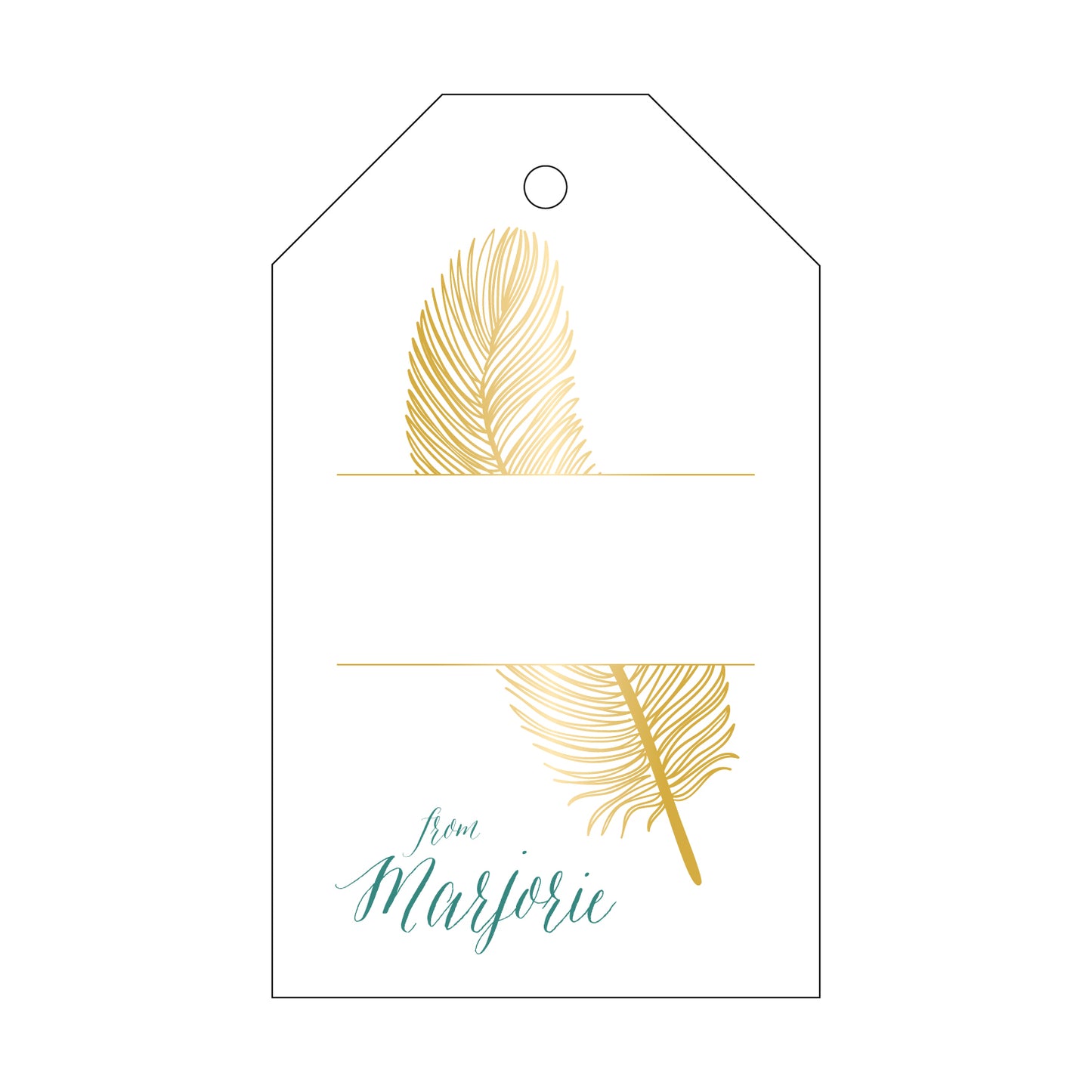 Personalized Gift Tag - T183