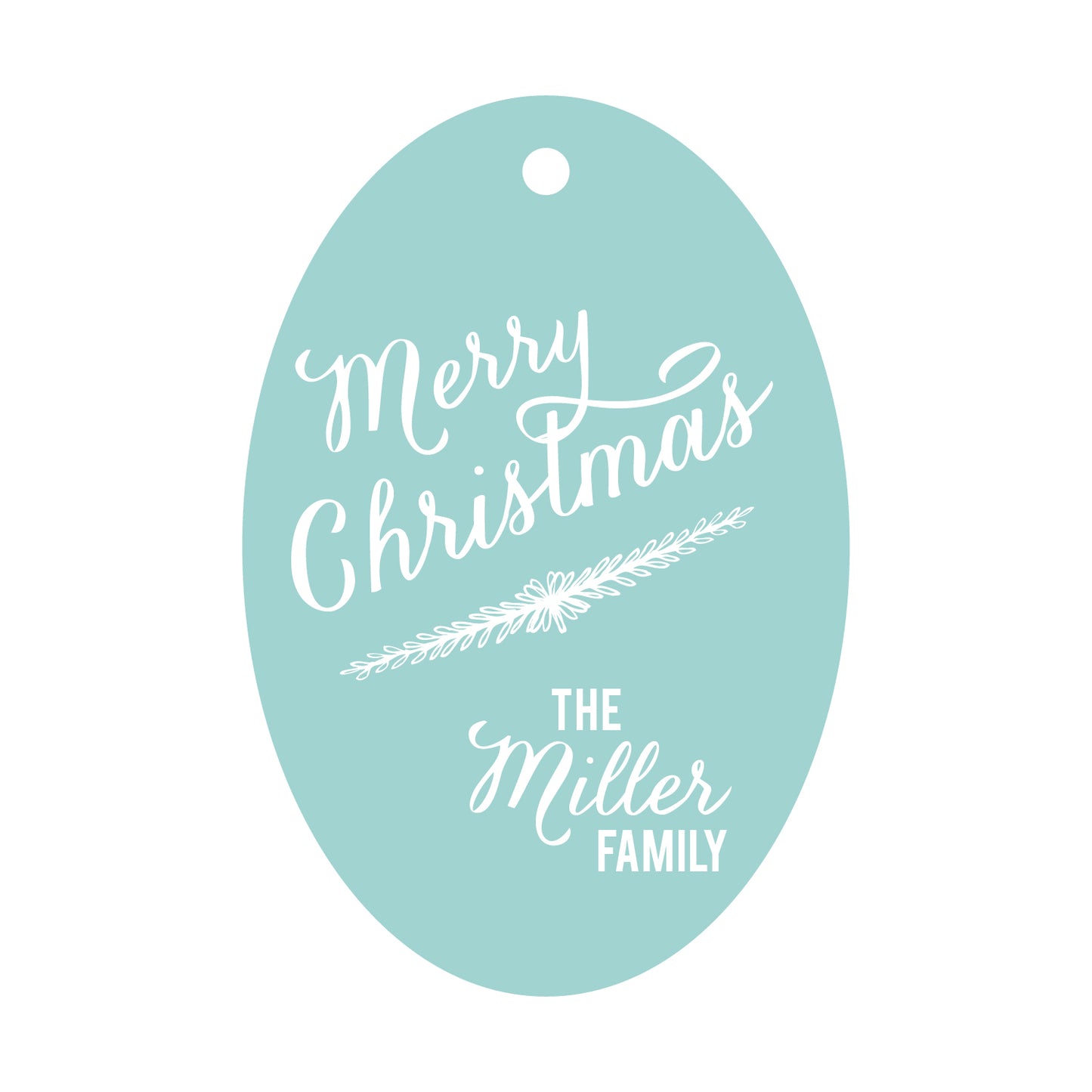 Personalized Gift Tag - T184