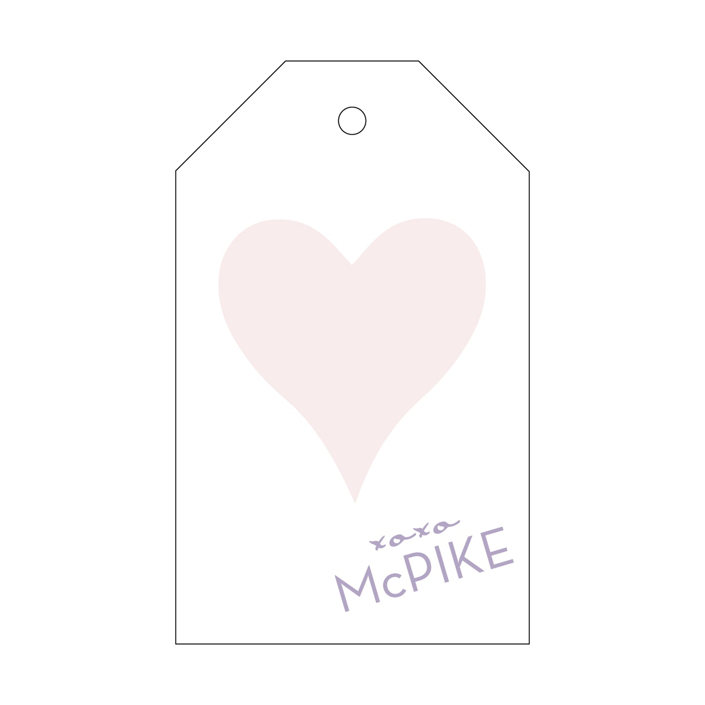Personalized Gift Tag - T185