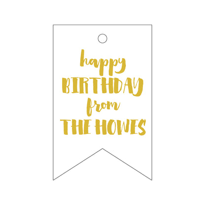 Personalized Gift Tag - T186