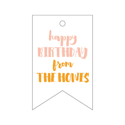 Personalized Gift Tag - T186