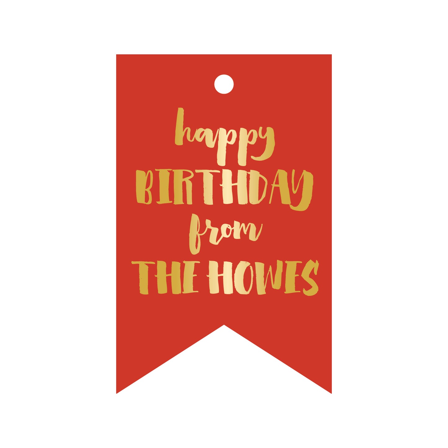 Personalized Gift Tag - T186
