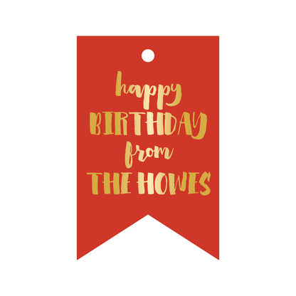 Personalized Gift Tag - T186