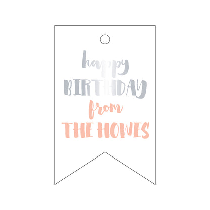 Personalized Gift Tag - T186