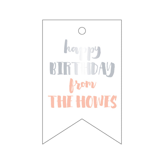 Personalized Gift Tag - T186