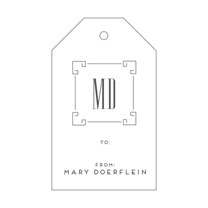 Personalized Gift Tag - T187