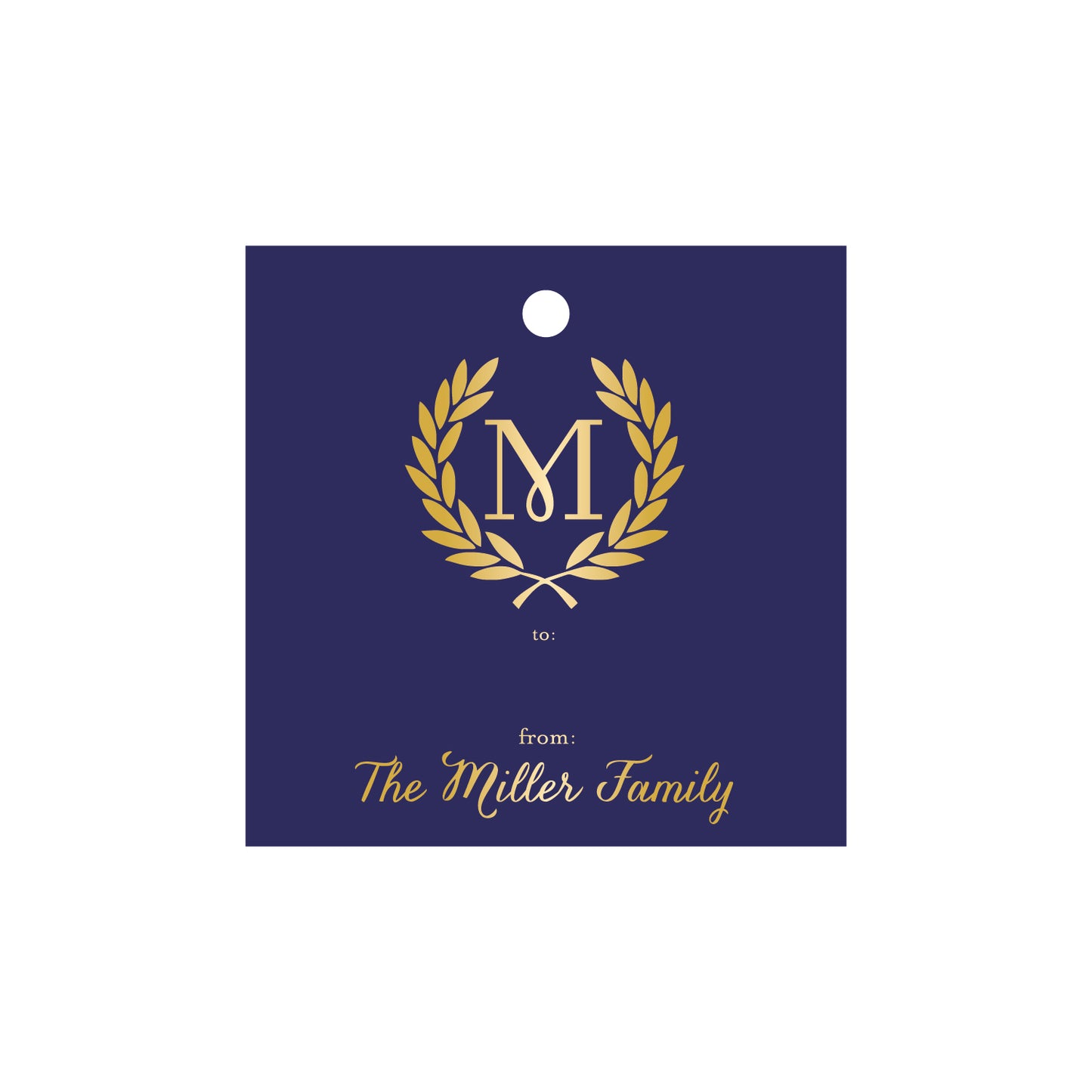 Personalized Gift Tag - T188