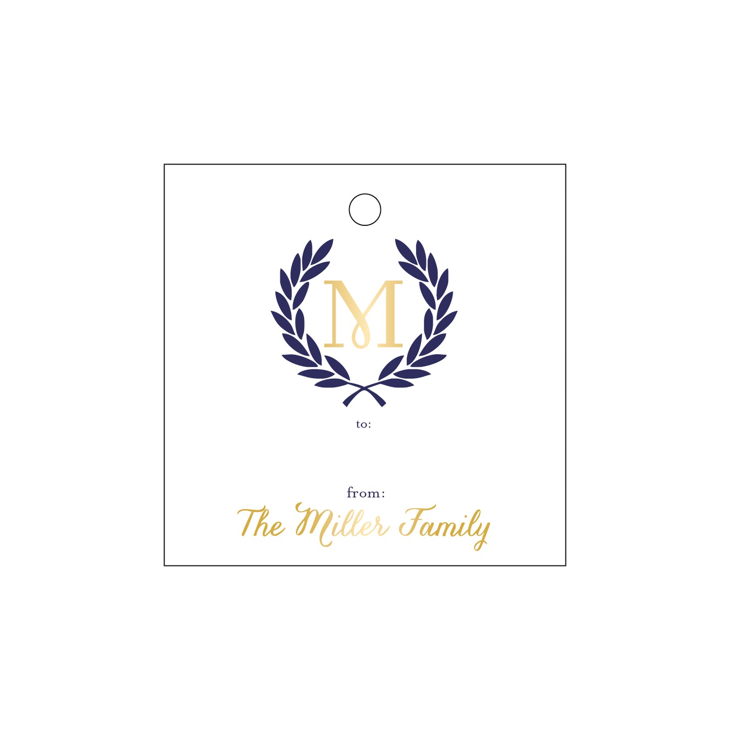 Personalized Gift Tag - T188