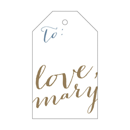 Personalized Gift Tag - T18