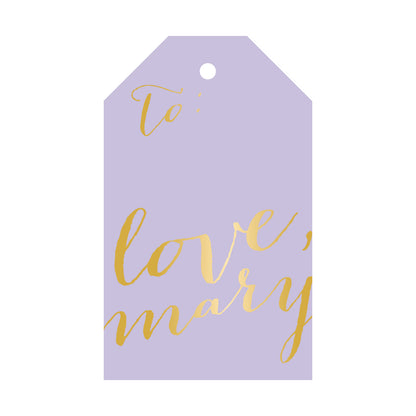 Personalized Gift Tag - T18