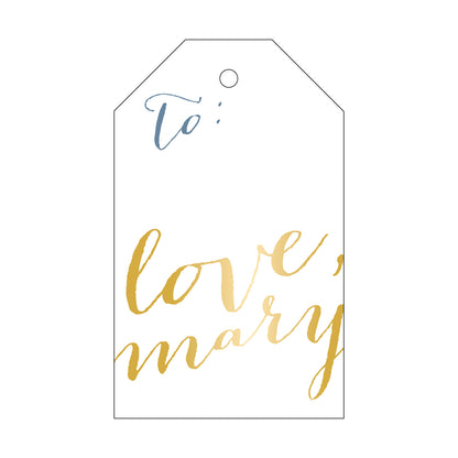 Personalized Gift Tag - T18