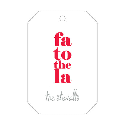 Personalized Gift Tag - T191