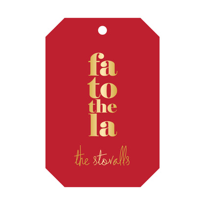 Personalized Gift Tag - T191