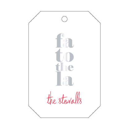 Personalized Gift Tag - T191