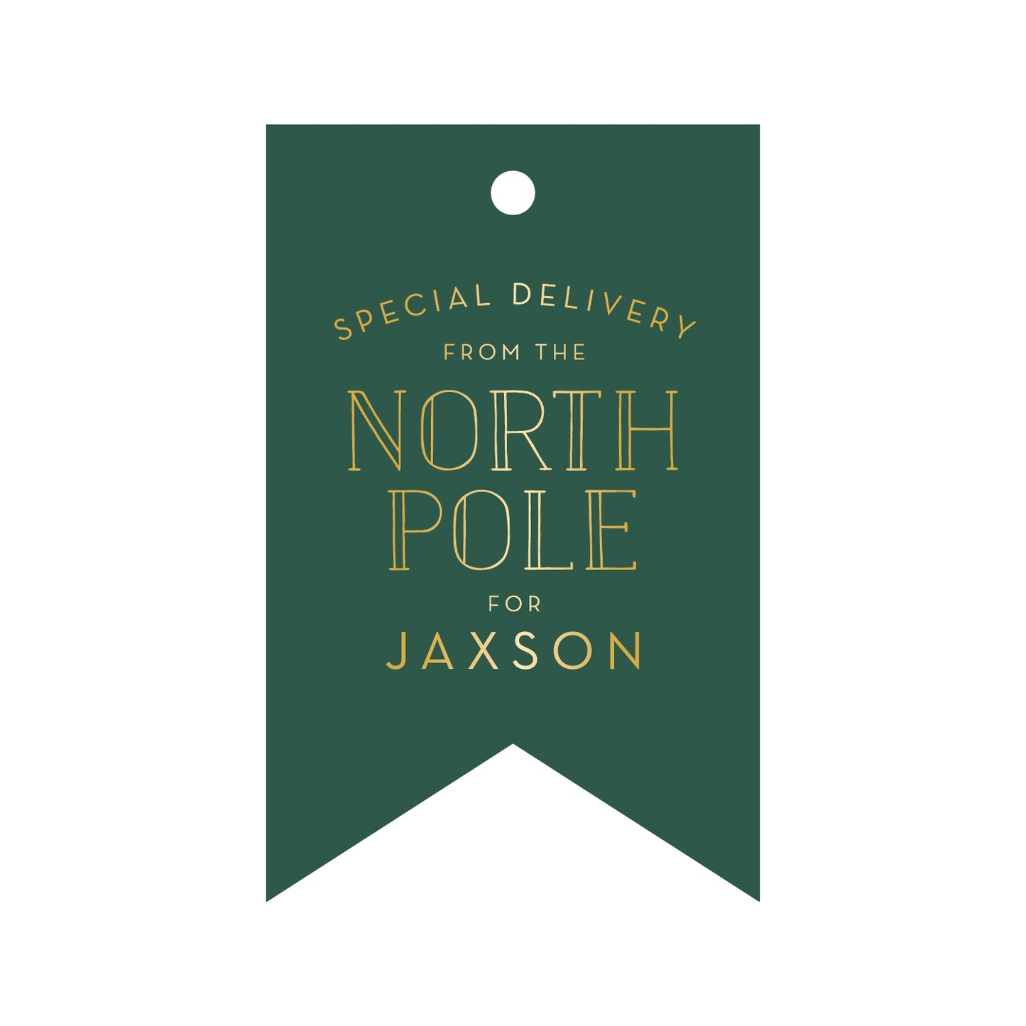 Personalized Gift Tag - T193