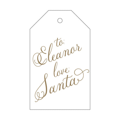 Personalized Gift Tag - T194