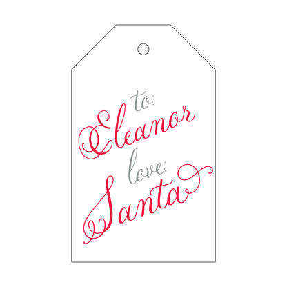 Personalized Gift Tag - T194