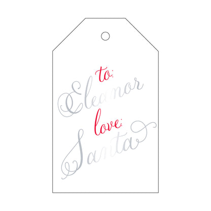 Personalized Gift Tag - T194