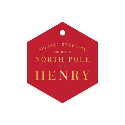 Personalized Gift Tag - T195