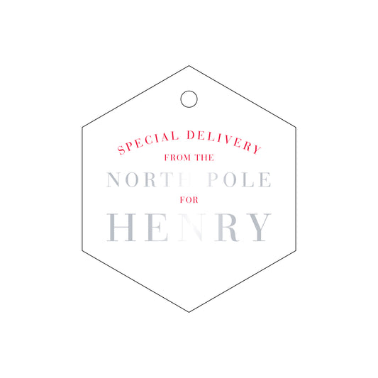 Personalized Gift Tag - T195