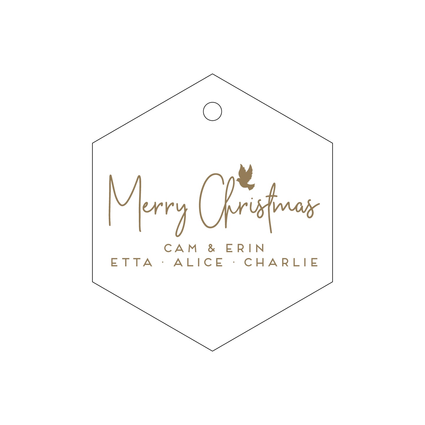 Personalized Gift Tag - T196