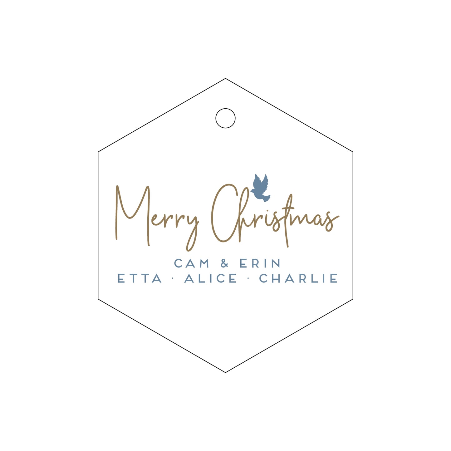 Personalized Gift Tag - T196