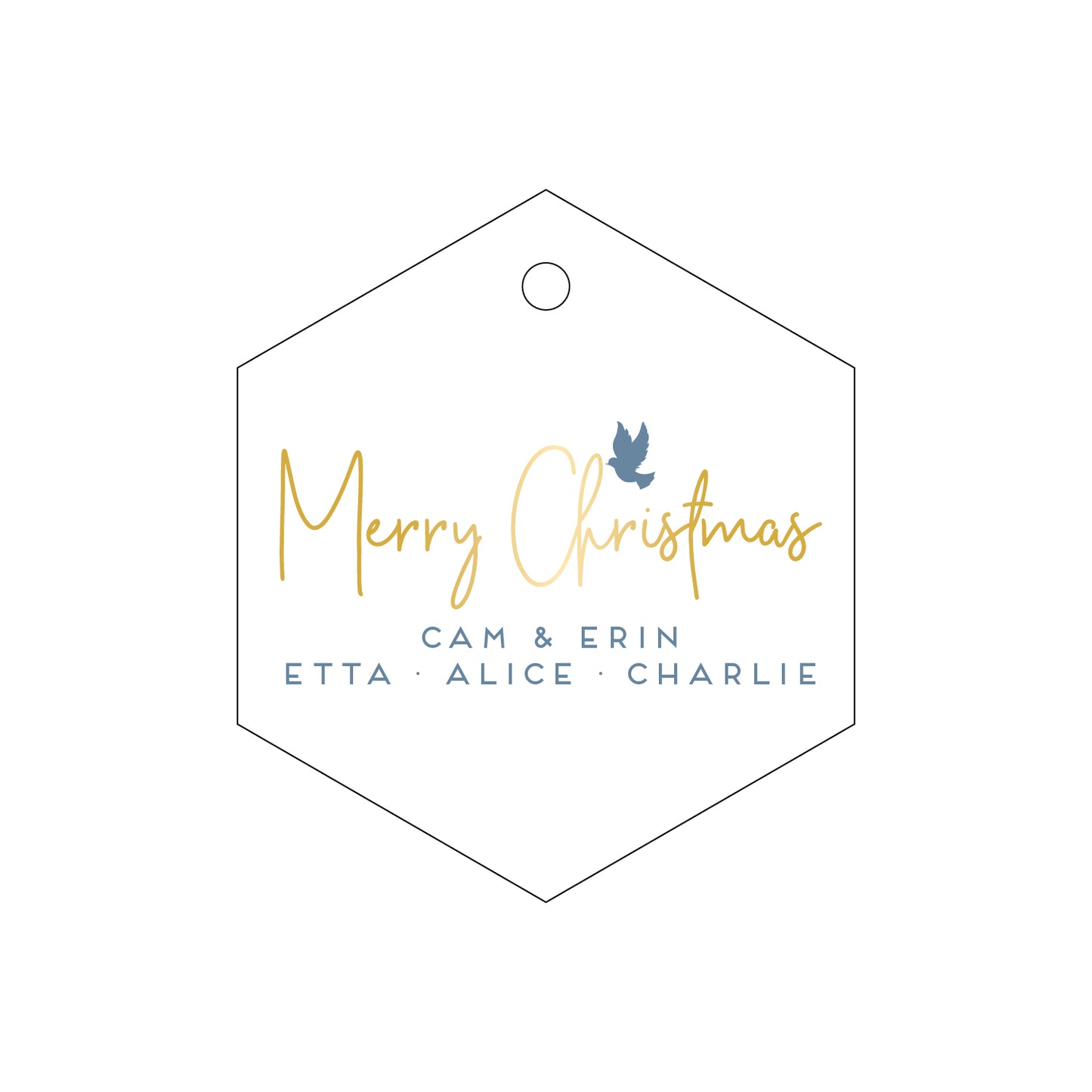 Personalized Gift Tag - T196