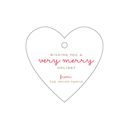 Personalized Gift Tag - T198