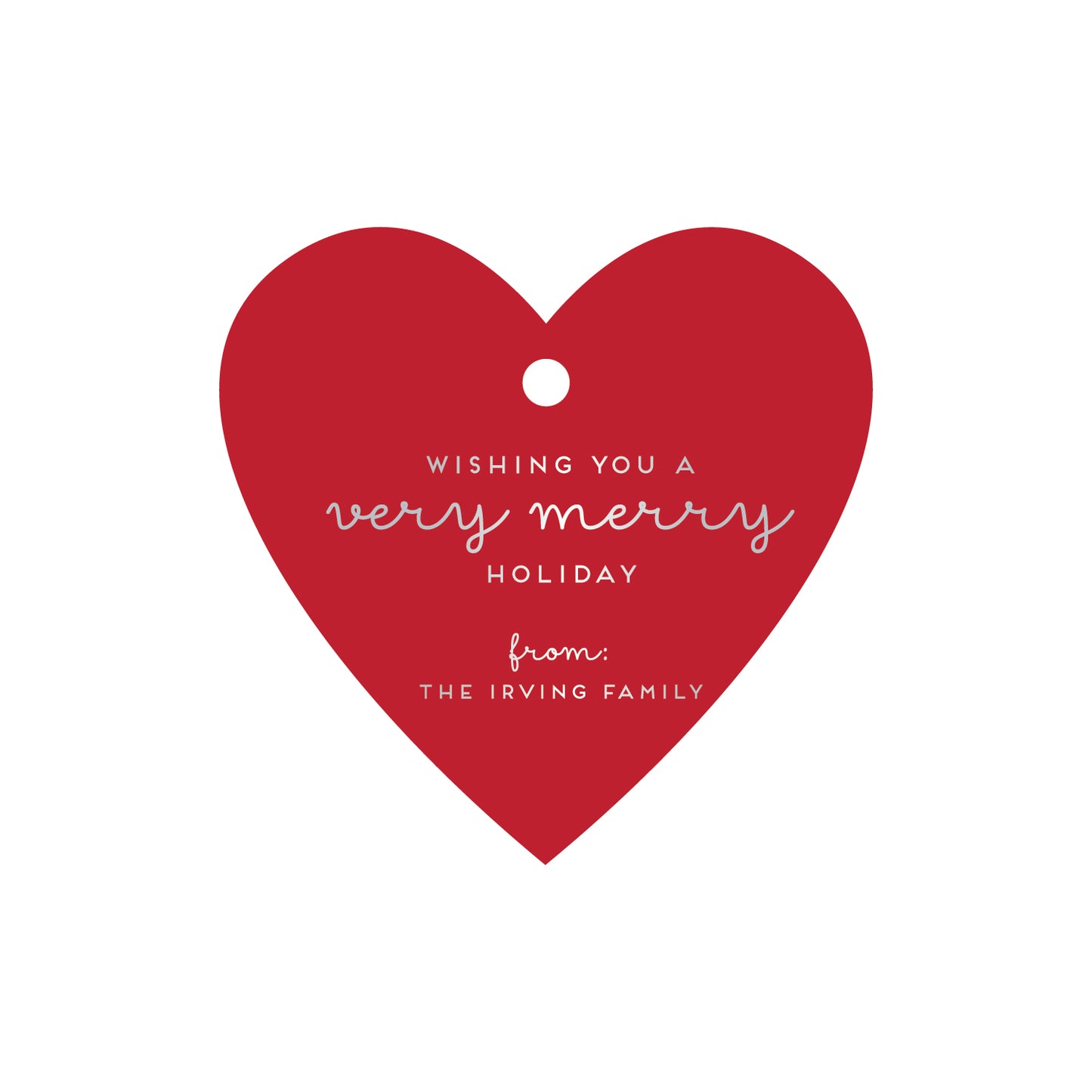 Personalized Gift Tag - T198