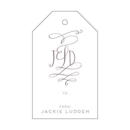 Personalized Gift Tag - T19