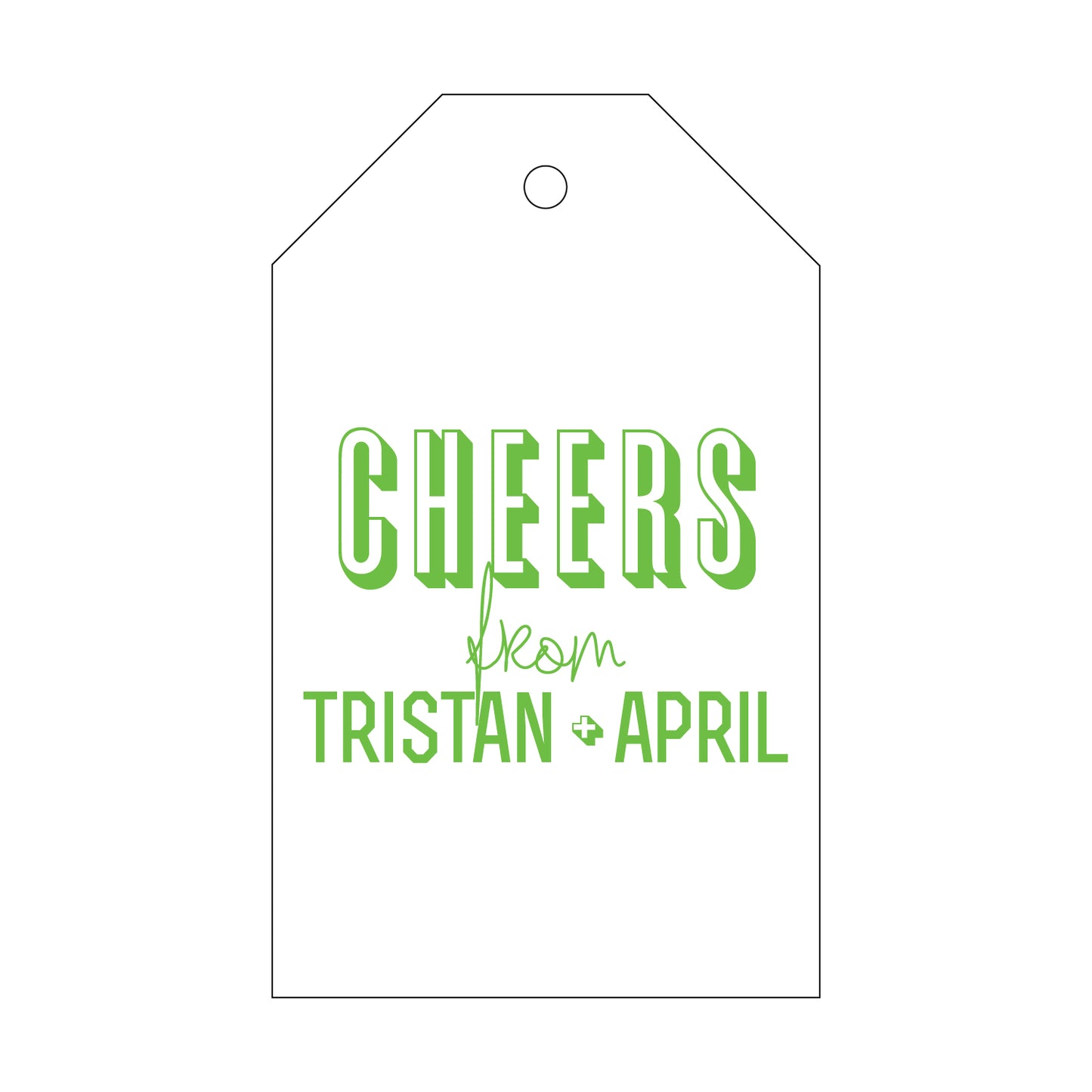 Personalized Gift Tag - T20