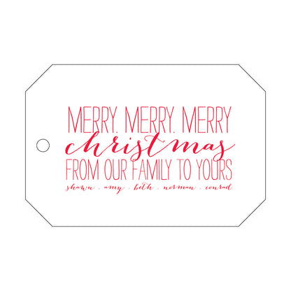 Personalized Gift Tag - T202