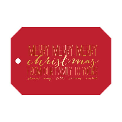 Personalized Gift Tag - T202