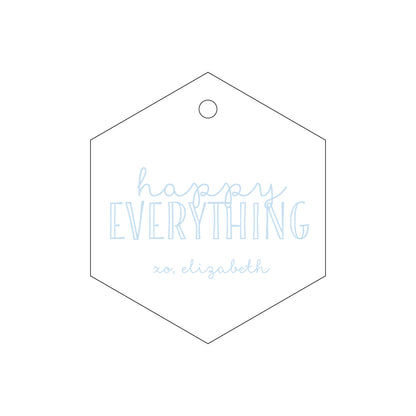 Personalized Gift Tag - T208