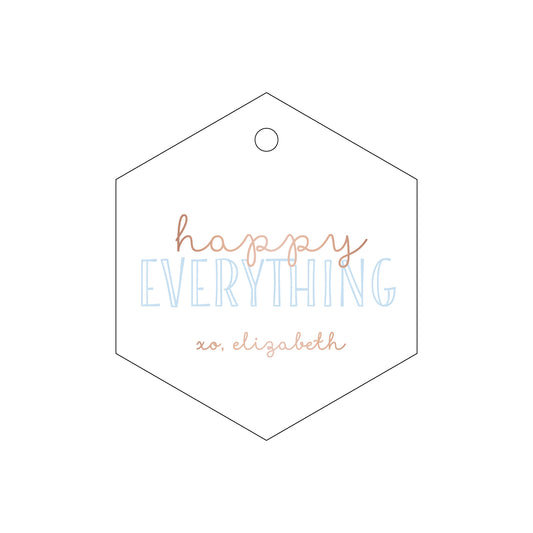 Personalized Gift Tag - T208