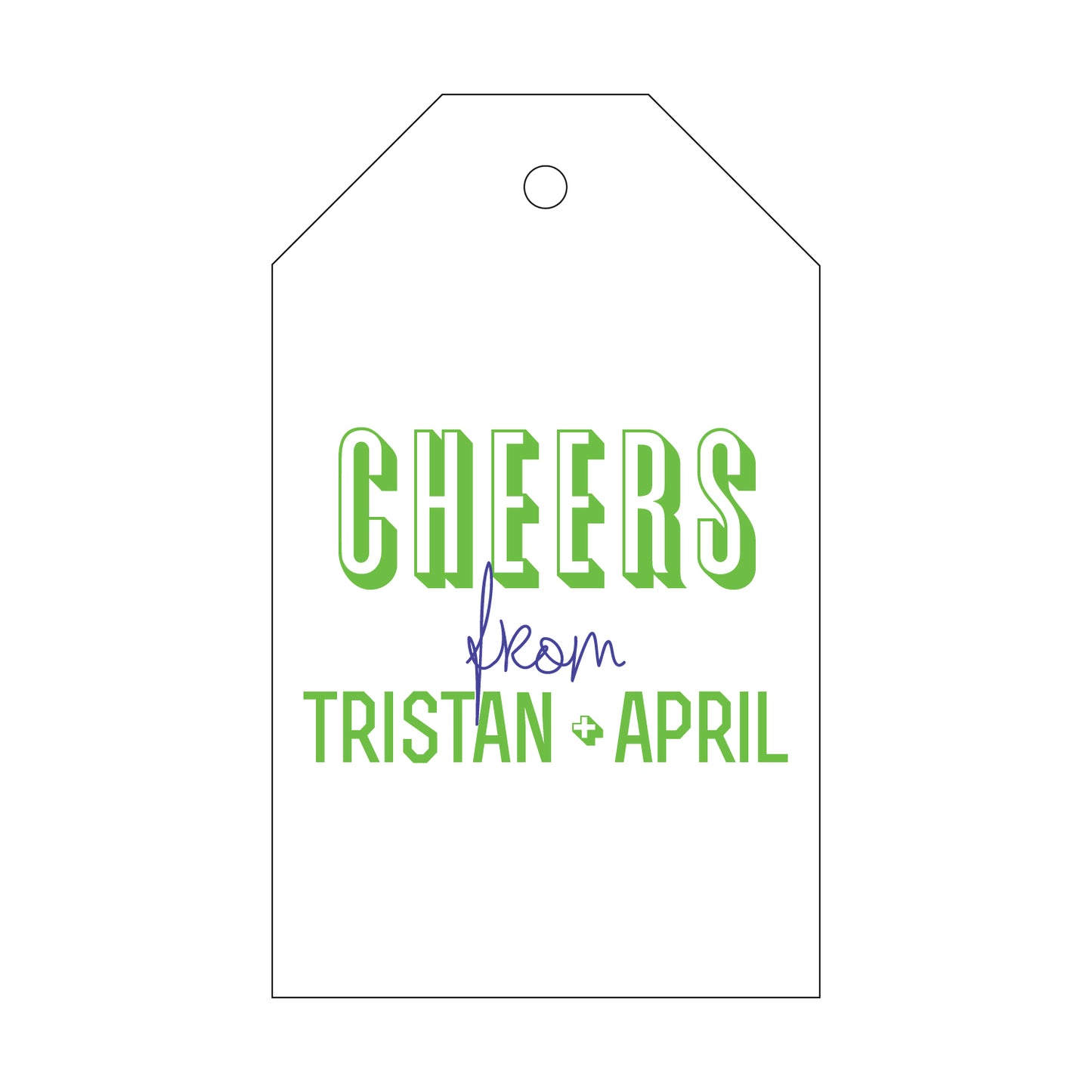 Personalized Gift Tag - T20