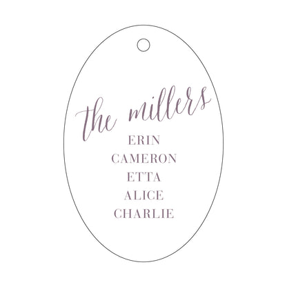 Personalized Gift Tag - T21